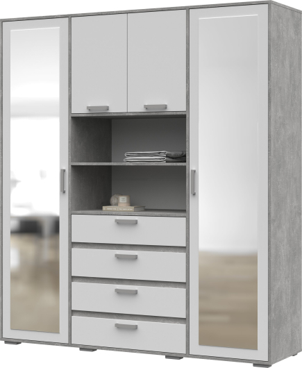 Шкаф 4-х дверный Денвер ШК 02 - купить за 29218.00 руб.