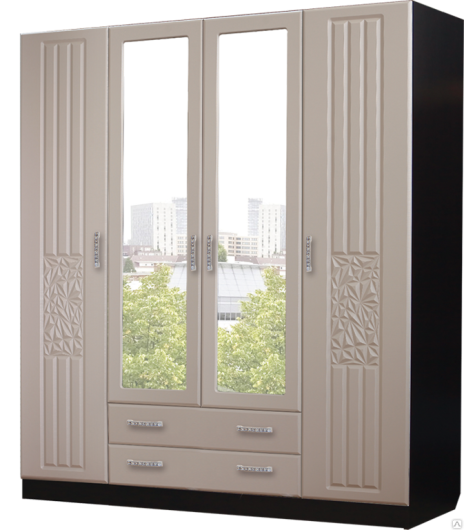 Шкаф 4-х дверный Роберта - купить за 0.00 руб.