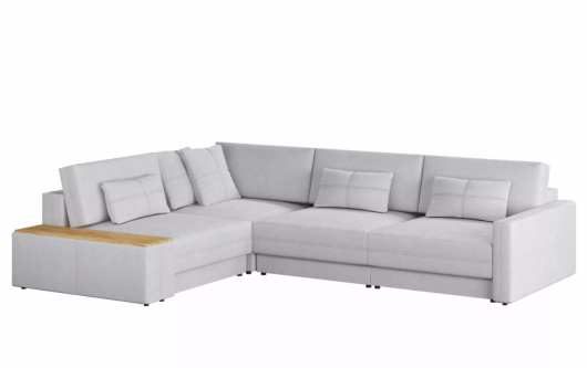 Диван Киото 9 Clever 08 серый - купить за 191194.00 руб.