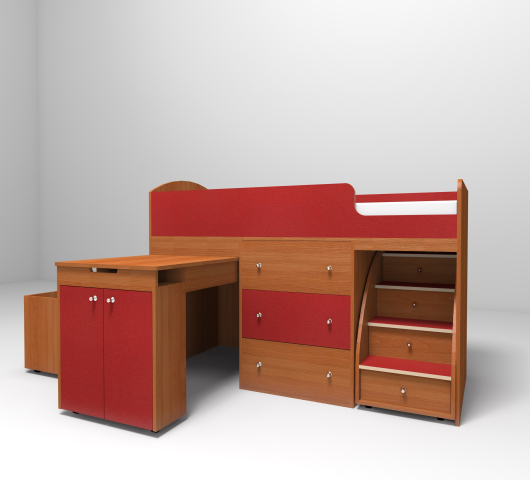 Кровать чердак Малыш+ - купить за 25720.00 руб.