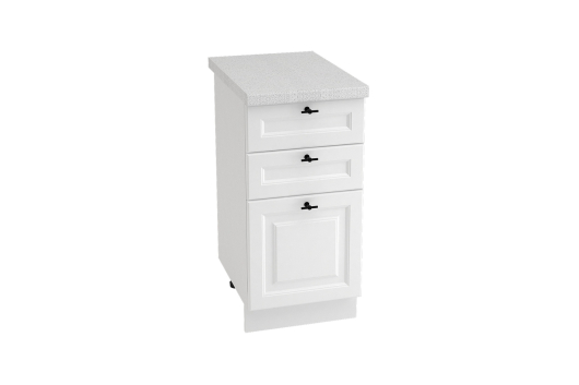 Стол с тремя ящиками №40 Ницца Royal ШН3Я 400 - купить за 10462.00 руб.