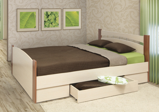 Кровать с ящиком Олимп - купить за 5630.0000 руб.