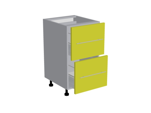 Стол с двумя ящиками Н45+Мет2 Базис - купить за 9405.00 руб.