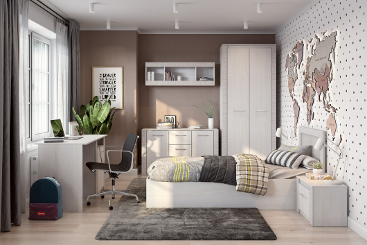 Спальня Гамма 20 (вариант 2) - купить за 45261.00 руб.