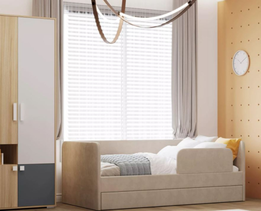 Кровать Молли Велюр Вивальди 4 - купить за 31799.00 руб.