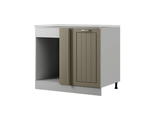 Шкаф нижний угловой №52 Лондон ШНУП 1000 - купить за 6384.00 руб.