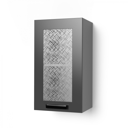 Шкаф верхний 400 со стеклом Либерти 4ВС - купить за 4216.00 руб.