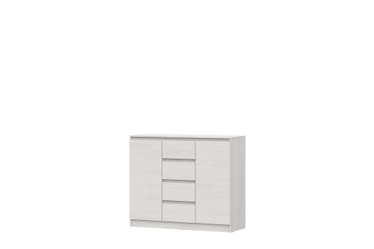 Комод 4 ящика 2 створки Бриз 1 - купить за 19751.00 руб.