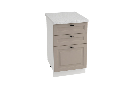 Стол с тремя ящиками №41 Ницца Royal ШН3Я 500 - купить за 14564.00 руб.