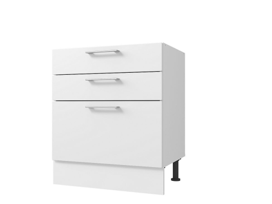 Стол 80 с 3-мя ящиками Galaxy Модуль №23 - купить за 9353.00 руб.