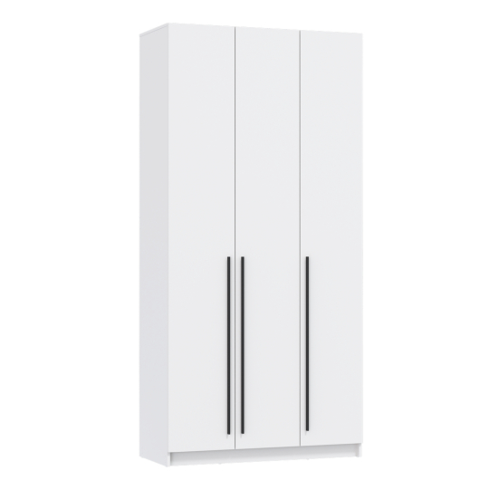 Шкаф 3-х дверный 67.08 Брандо ЛДСП/ЛДСП Белый - купить за 18423.00 руб.