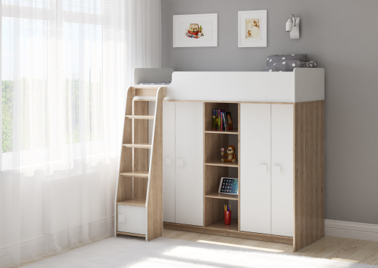 Кровать-чердак Легенда E601.1 - купить за 36700.00 руб.