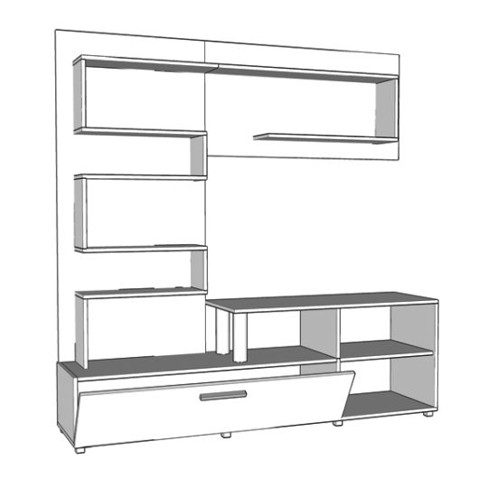 Стенка Интеро - купить за 0.00 руб.