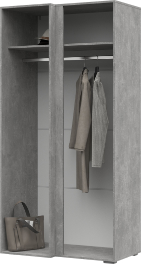 Шкаф 2-х дверный Денвер ШК 04 - купить за 0.00 руб.