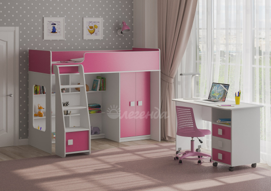 Кровать-чердак Легенда 42.1.6 - купить за 40420.00 руб.