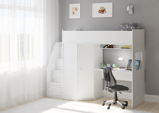 Кровать-чердак Легенда B604.3 - купить за 36190.00 руб.