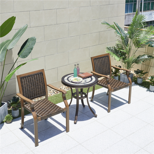 Кофейный набор КЕРАМИК D60х66 арт.6151+ 2 Кресел БАМБУК-3 арт.2017 - купить за 40950.00 руб.