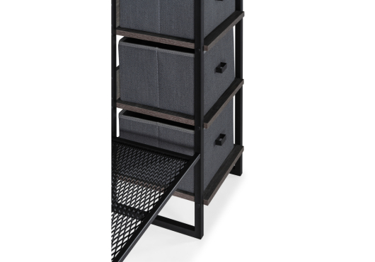 Прихожая Берли дуб рошелье / черный матовый - купить за 0.00 руб.