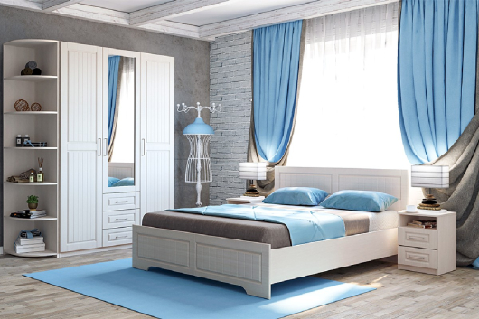 Спальня Кэт 6 Кантри (вариант 4) - купить за 59658.00 руб.