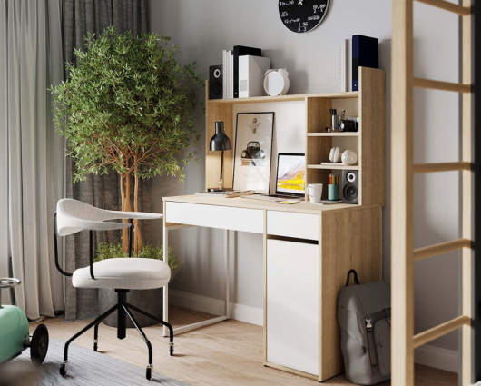 Стол письменный Эдем-1 №23 с надстройкой №24 - купить за 10223.00 руб.