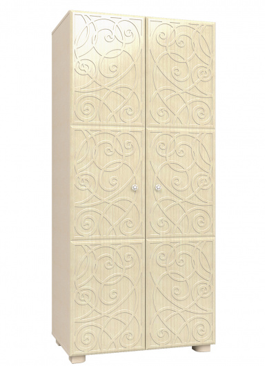 Шкаф 2-х дверный Легенда ЛГ-6 - купить за 18916.0000 руб.