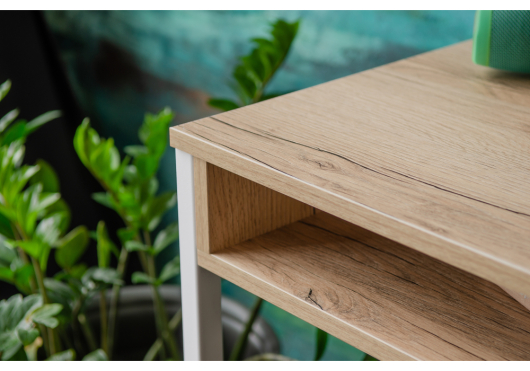 Письменный стол Леон Лофт с белым подстольем - купить за 0.00 руб.