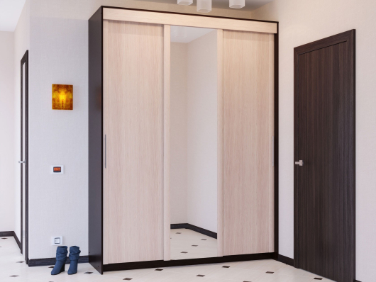 Шкаф-купе Контур ШР-186.32 с зеркалом - купить за 25120.00 руб.