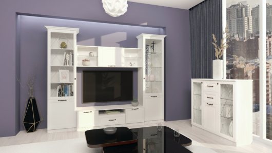 Гостиная Гармония-7 (вариант 2) - купить за 104650.00 руб.