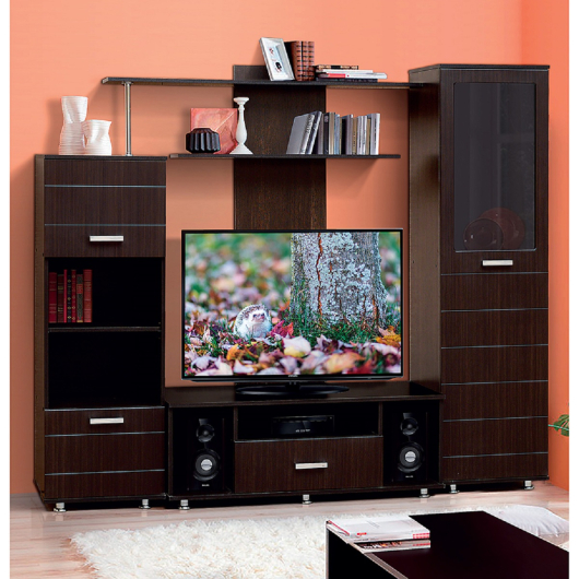 Стенка Горка 21 МДФ - купить за 28706.00 руб.