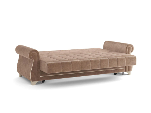 Диван Порто М велюр тенерифе хумус/крем - купить за 59921.00 руб.