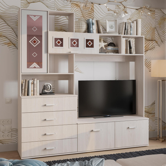 Центральная секция гостиной Белла - купить за 18465.00 руб.