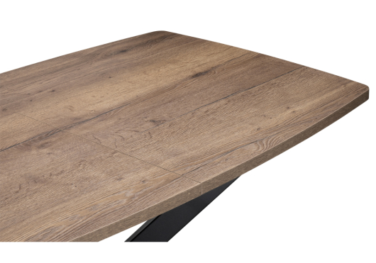 Стол Палу дуб галифакс табак / черный - купить за 24940.00 руб.