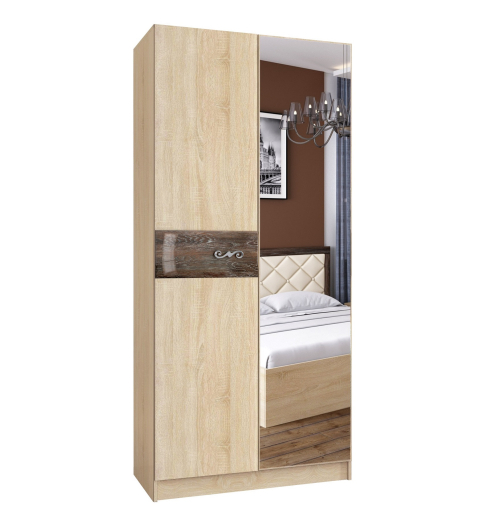 Шкаф 2-х дверный Мадлен - купить за 17402.00 руб.