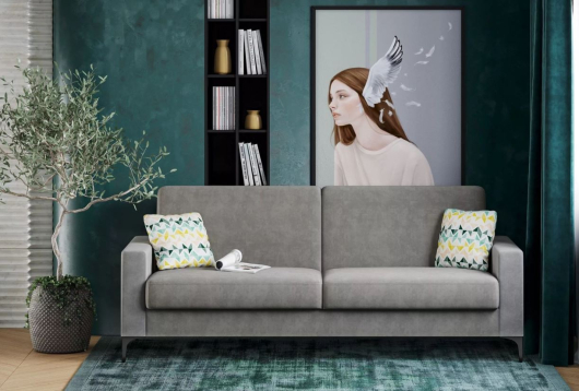 Диван Алекс Велюр Вивальди 7 - купить за 45199.00 руб.