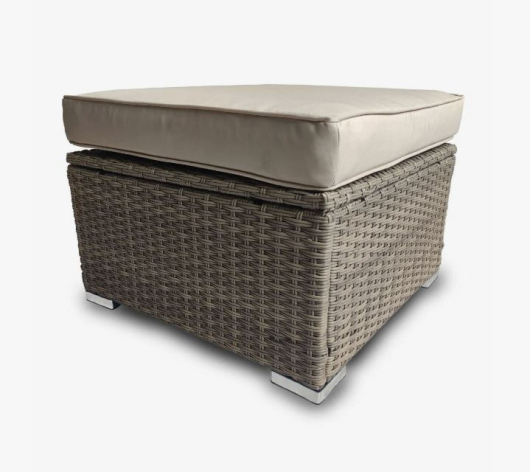 Пуфик плетеный (оттоманка) серии УИЛТШИР «WILTSHRE» Greige - купить за 0.00 руб.