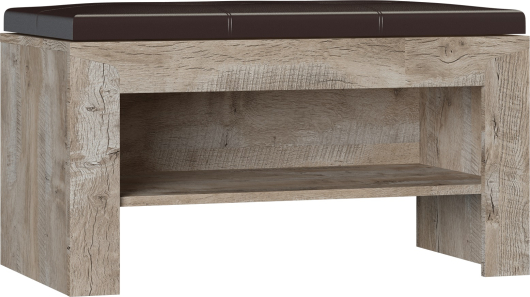 Тумба вешалки с мягким элементом Хилтон - купить за 6063.00 руб.