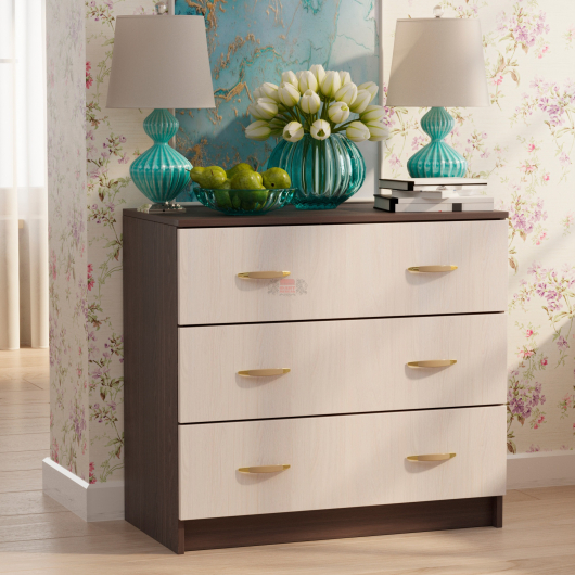 Комод с 3-мя ящиками - купить за 5761.00 руб.