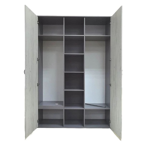 Шкаф 3-х дверный с нишей Бастион - купить за 0.00 руб.