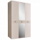Шкаф 3-х дверный с зеркалом Rimini Solo РМШ1/3 (s) - купить за 80490.00 руб.