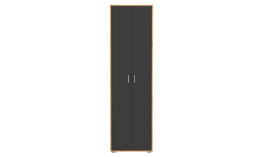 Шкаф Антре 65.07 Дуб Вотан/Серый диамант - купить за 7068.00 руб.