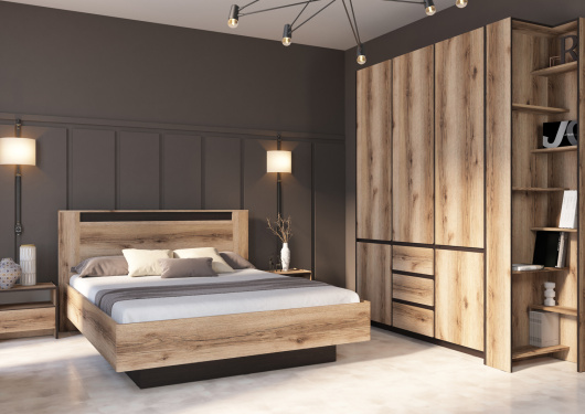 Спальня Прага (вариант 1) SV-Мебель - купить за 51827.00 руб.