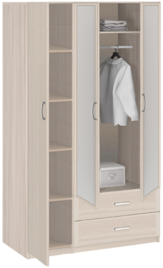 Шкаф 3-х дверный с ящиками Лотос 8.031 - купить за 0.00 руб.