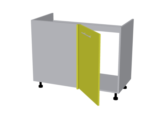 Стол под мойку угловой НУМ105 Д1 Базис - купить за 9901.00 руб.