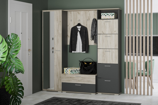 Прихожая Санти (комплектация 2) - купить за 34396.00 руб.