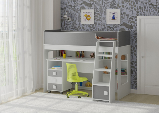 Кровать-чердак Легенда 42.3.7 - купить за 36190.00 руб.