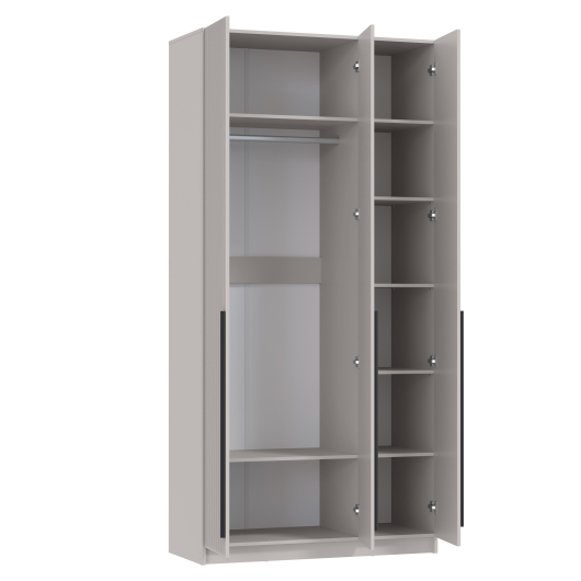 Шкаф 3-х дверный 67.08 Брандо ЛДСП/МДФ Кашемир - купить за 26872.00 руб.