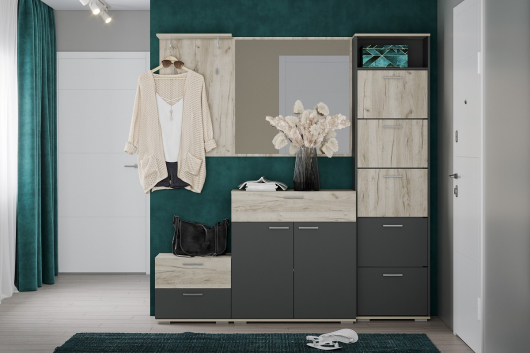 Прихожая Санти (комплектация 3) - купить за 33095.00 руб.