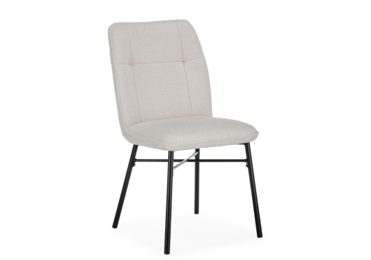 Стул на металлокаркасе Denis beige / black - купить за 8790.00 руб.