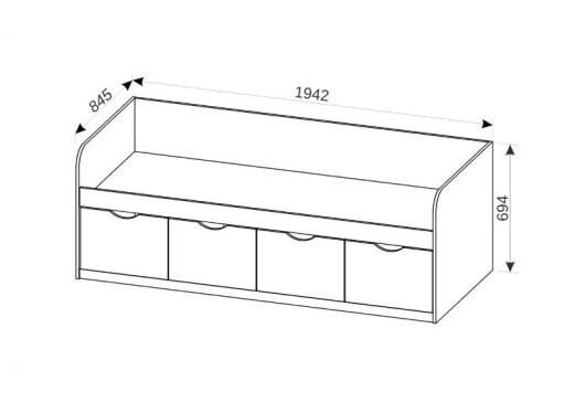Кровать Фаворит - купить за 0.00 руб.