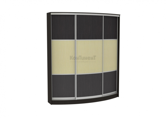 Радиусный шкаф-купе арт.33 пленка - купить за 75395.00 руб.